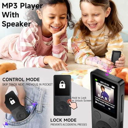 ODEJOI 64GB X91 MP3 Player 1.8" LCD Display Bluetooth 5.3
