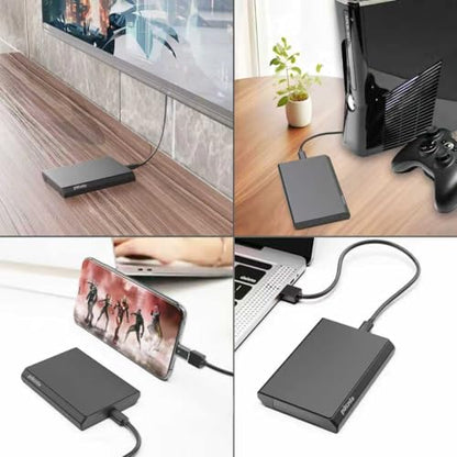 PILCNLA 250GB HDD2-250G USB 3.0 7200RPM 5Gbps Portable External Hard Drive