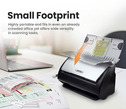 Plustek PS188 Document Scanner 600 dpi USB