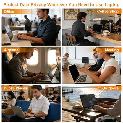 BSPROTE 13.6" MacBook Air (2022-2026) A2681 A3113 A3240 A3449 Privacy Screen Protector