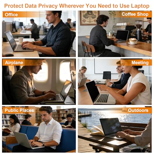 BSPROTE 15.6 Inch BSK-156 16:9 Matte Laptop Privacy Screen Privacy Filter