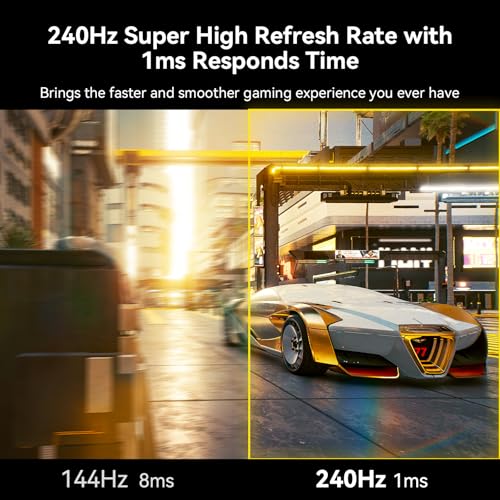 SANSUI 32 Inch ES-G32C1F FHD 1080p 240Hz LCD Monitor