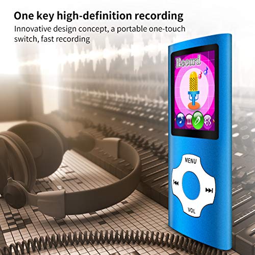 WOWSYS 1.8 Inch Darkblue MP3/MP4 Player Model Darkblue-M230