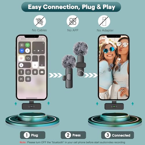 MAYBESTA Mini Microphone WM356-1 Wireless Connectivity Battery Powered Omnidirectional