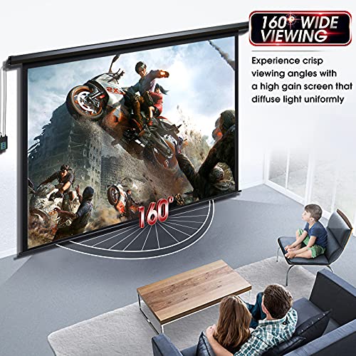 Aoxun 120-43 4:3 Electric Projection Screen