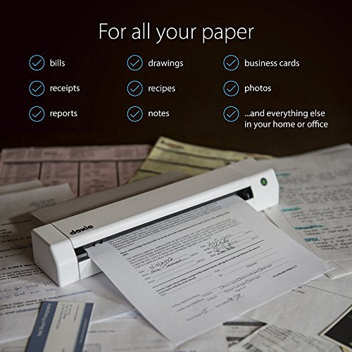 Doxie 12.2" Go SE Receipt Scanner 600dpi