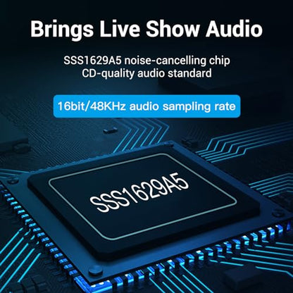 VENTION USB Sound Card 5059821084558 Stereo 48kHz 2.0 External Audio Adapter