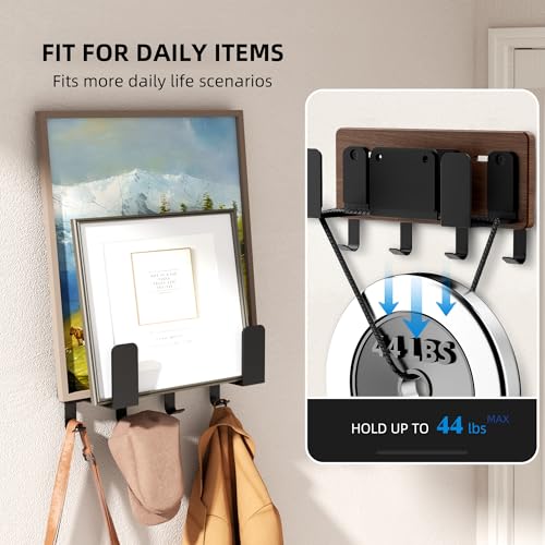 AFOOYO Wall Mount Laptop Holder Model AWL-2024 - Adjustable Beech Wood & Steel Construction