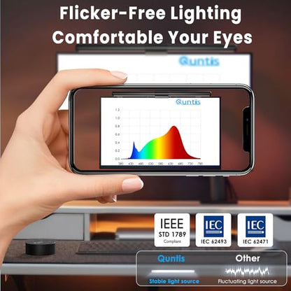 Quntis 15.7" LI-HY-0214-BK 5W Touch Control LED Monitor Lamp