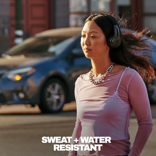 Skullcandy Icon ANC On-Ear Wireless Headphones, Bluetooth 5.0, 20Hz-20kHz Frequency Range, 32 Ohms Impedance, 97.5 dB Sensitivity, IPX4 Water Resistance