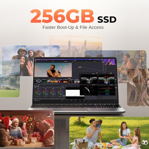 SAGAWHALE 256GB 4425Y 15.6" 1080p IPS Ultra-Portable Laptop