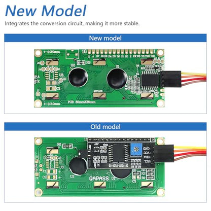 FREENOVE 1602 LCD Module FNK0079 I2C Interface 2x16 Characters LCD Display