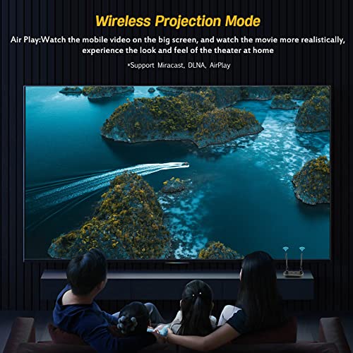 POFAN Wireless HDMI Transmitter and Receiver TX*1+RX*1 1080p 60Hz HDMI Adapter