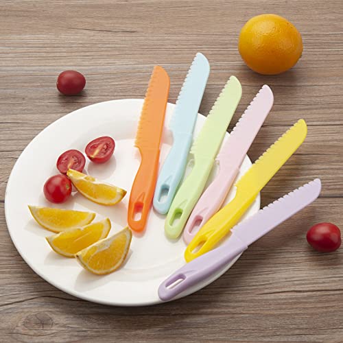 FACATH 6.0 Count SLD-06 Plastic Kitchen Knife Set