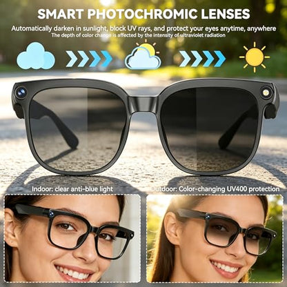 Osawalla 1 Inches M02 Smart Glasses 1920x1080 No Display Waterproof Wearable Computer
