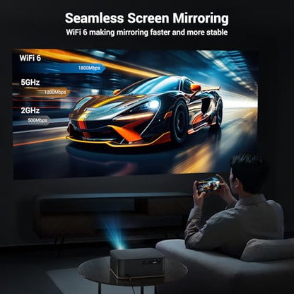 HAPPRUN 300'' JQ820 1920x1080 60Hz LCD Projector
