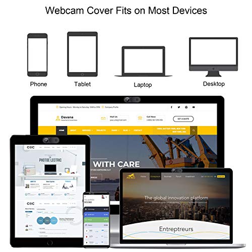 Natipo 3 PCS fe07350c-8d41-4c36-b4ac-76cfdc43439b Webcam Cover Slide
