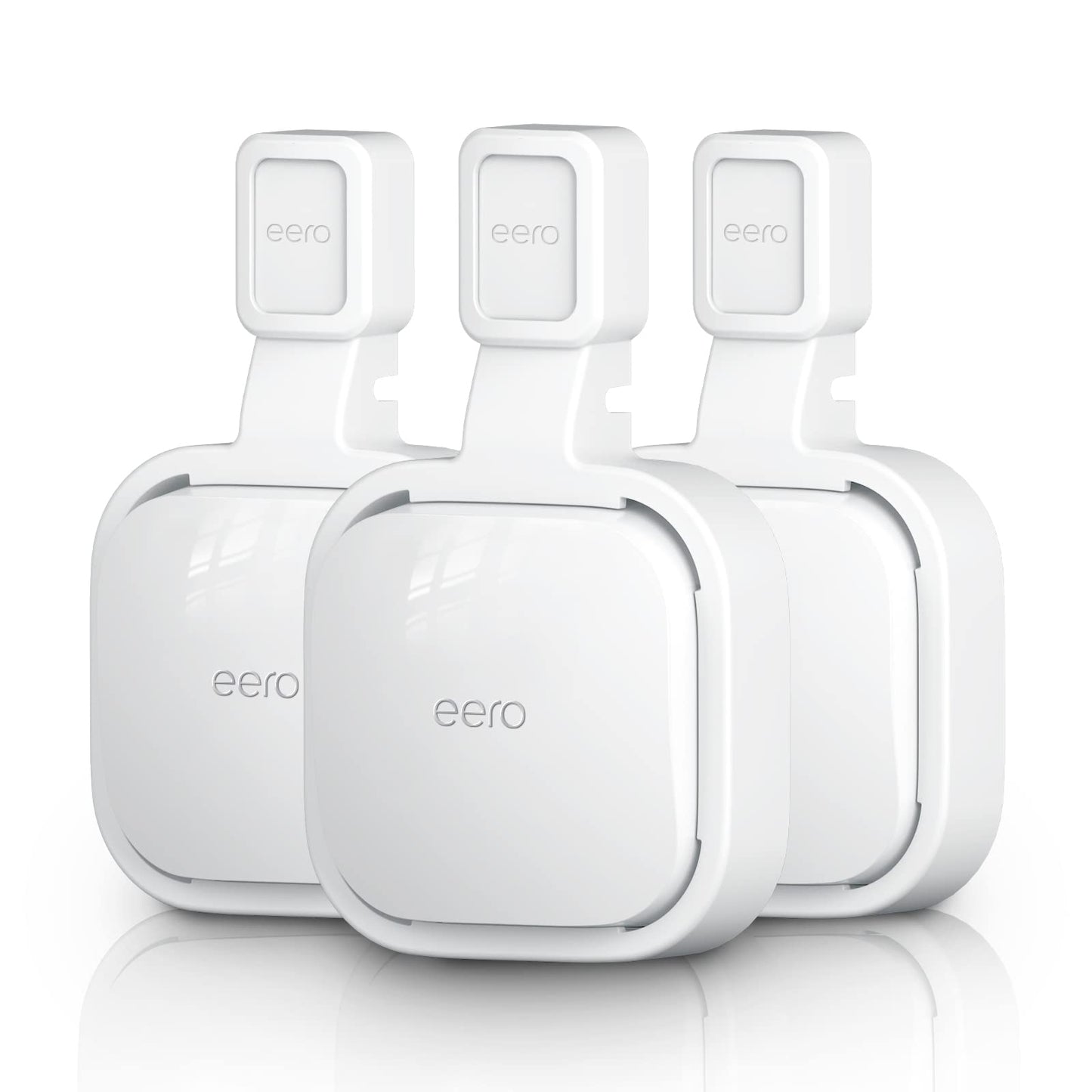 Sootozy EM6E-3-new Tri-Band Wall Mount Holder for eero Pro 6e/6, Weatherproof, 802.11a, 1000 Mbps, Internal Antenna