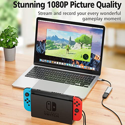 VIXLW Capture Card U168-1 1080p External Video Capture Device
