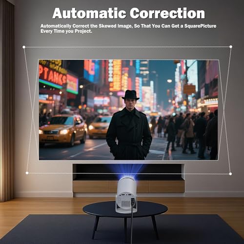 WellSonic 5.27" Mini Projector Hy300 Pro 1280 x 720 200 ANSI LED Portable