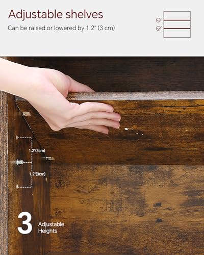 SUNMORY 6 Tier BC2023W2-VT Floor Mount Bookshelf
