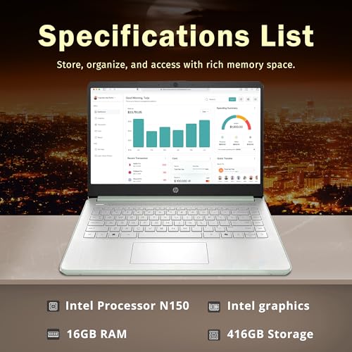 HP 14-Inch Stream Laptop Model HP Stream Resolution 1366 x 768 Pixels Clamshell LED Display
