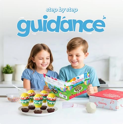 Baketivity Hot Air Balloon Madeleines Baking Kit 1.07kg 9 Pieces Educational Activity  Kids' Baking Supplies