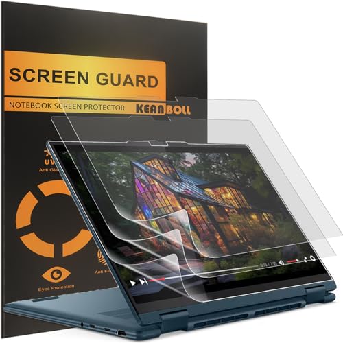 KEANBOLL 3-Pack 14" Anti Glare Screen Protector for Lenovo Yoga 7/7i, Model Numbers 14IML9/14AHP9/14ARP8/14IRL8