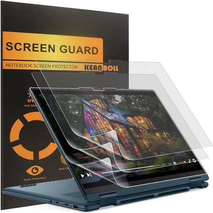 KEANBOLL 3-Pack 14" Anti Glare Screen Protector for Lenovo Yoga 7/7i, Model Numbers 14IML9/14AHP9/14ARP8/14IRL8