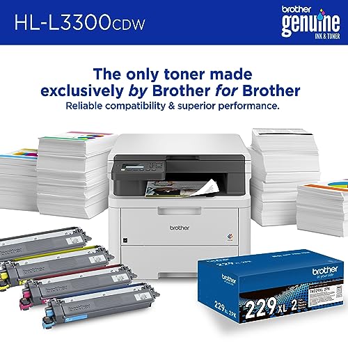 Brother HL-L3300CDW Color Laser Printer 2400x600 dpi 3-in-1 Functionality