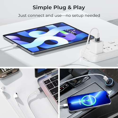 Basesailor USB-C Adapter, USB-A Male to Type-C Female, Model: USB-CF-AM