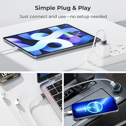 Basesailor USB-C Adapter, USB-A Male to Type-C Female, Model: USB-CF-AM