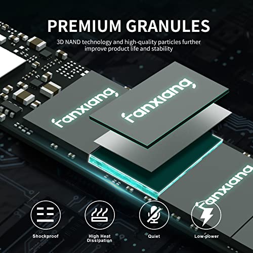 Fanxiang 256GB S500 Pro NVMe SSD M.2 PCIe Gen3x4 2280 Internal Solid State Drive - 3000MB/s