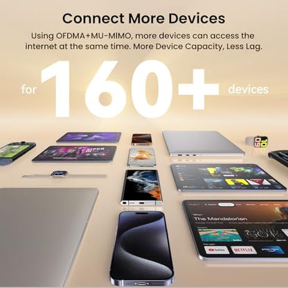 Tenda ME3 Pro 3PK Dual-Band Wi-Fi 7 Mesh System for Home and Office