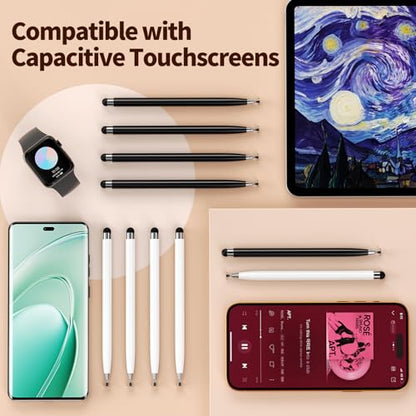 YITIAOXIAOYU 10 Pack Stylus Pen Universal Compatibility for Touch Screen Devices