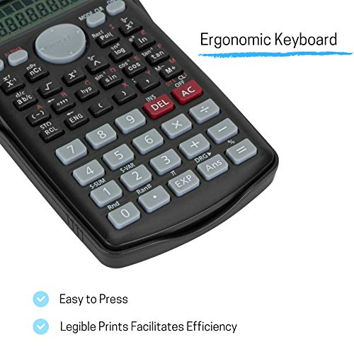 Mr. Pen 6" x 3.3" FD01 Engineering/Scientific Calculator LED Display
