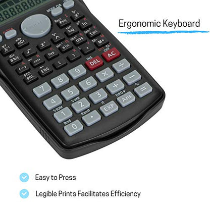 Mr. Pen 6" x 3.3" FD01 Engineering/Scientific Calculator LED Display