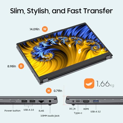 EYY 15.6" Yoga 3200U 1920x1080 2 in 1 Laptop