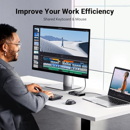 UGREEN 2-Port USB 3.0 Switch 4-Devices Selector Model 30768