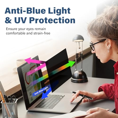 SenseAGE 13.6 inch SP-PVM-MA136RE-2022 Privacy Screen Filter Anti-Glare Anti-Blue Light