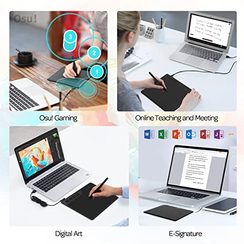 GAOMON 6.5 x 4 Inch S620 1920x1080 USB Graphics Drawing Tablet