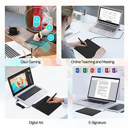 GAOMON 6.5 x 4 Inch S620 1920x1080 USB Graphics Drawing Tablet