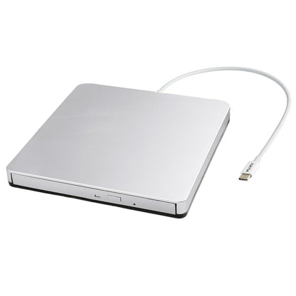 VikTck External USB 3.0 DVD CD Drive VT968, 5 Gbps Data Transfer Rate, USB-C, Optical Storage Burn Speed 24x, Read Speed 3.6 MB/s