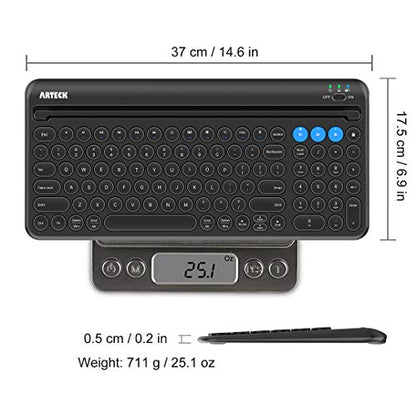 Arteck 14.6" x 6.9" Wireless Bluetooth Keyboard Model HB206-2