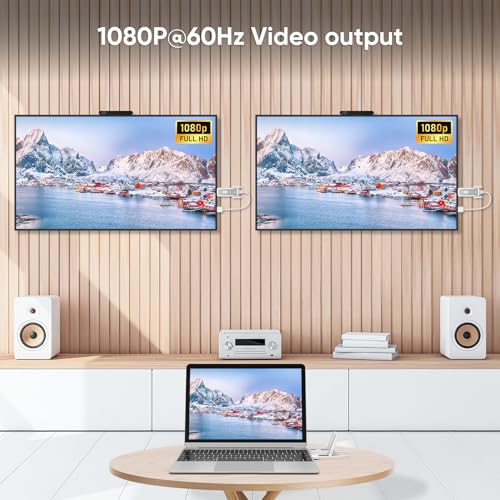 KVZOO HDMI Wireless Transmitter and Receiver Kit 500 FT 1080P 2.4G/5G