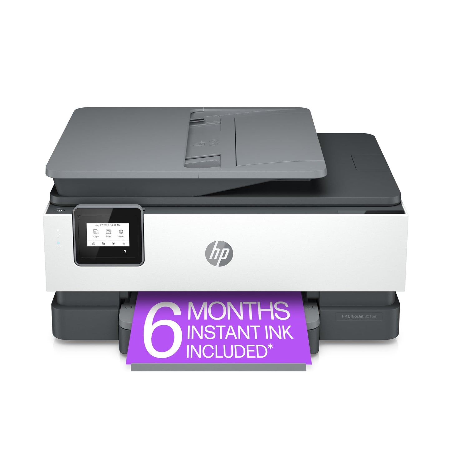 HP Inkjet Printer 8015e Automatic Duplex Color 1200x1200dpi Wireless All-in-One