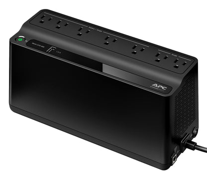 APC BE600M1 Uninterruptible Power Supply UPS 600VA 330W 120V 60Hz Compact