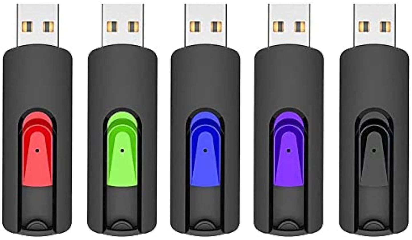 RAOYI 5 Pack 64GB USB 2.0 Flash Storage Device