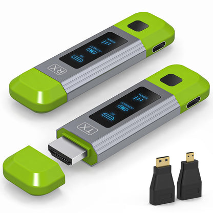 TJCXELE Wireless HDMI Transmitter and Receiver TJUS-EX754 4K 60Hz HDMI Extender