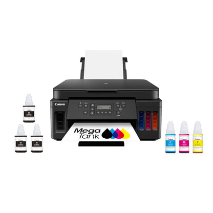Canon PIXMA G6020 4800 x 1200 Color Inkjet Printer, Wireless, All-in-One